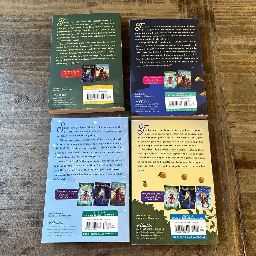 Thunder Girls Book Set Soft Cover Books 1-4 Fiction Book Set